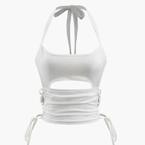 Micas brand new white top